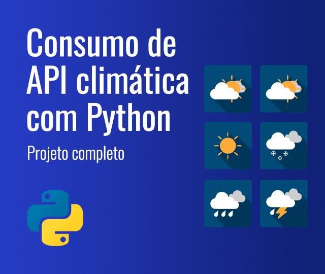 Consumo de API climática com Python